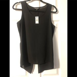 Express Split Back Tank Small NWT